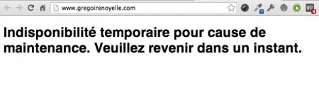 Créer un modèle de page pour la Maintenance WordPress  Grégoire Noyelle