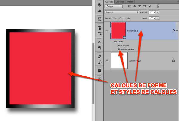 Capture: Installation des styles dans Photoshop CC