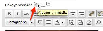 Capture: Bouton ajouter un média