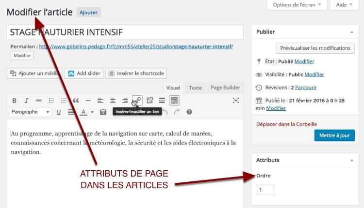 Nouvelle métaboxe dans les articles de votre site WordPress