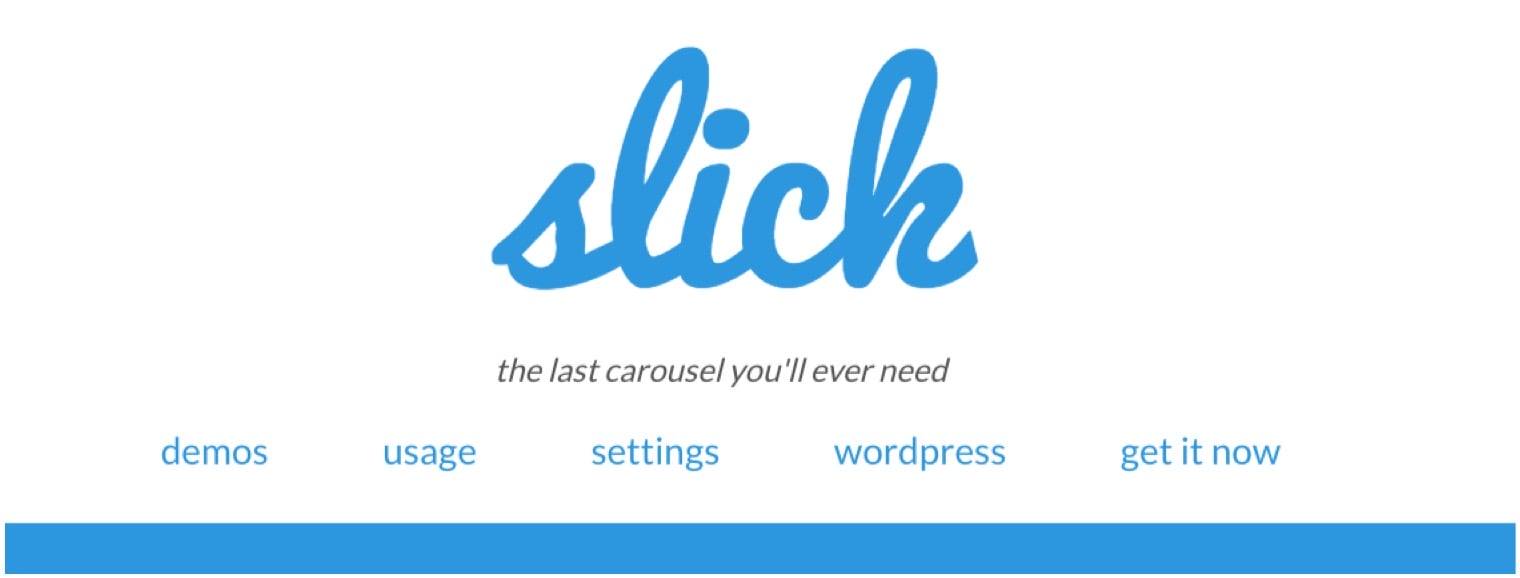 Logo de Slick Slider