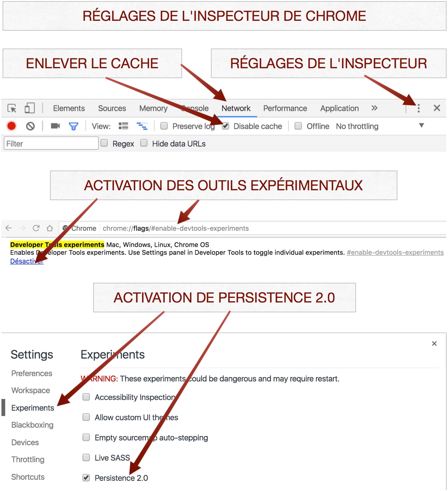 capture: Ajouter les nouvelles fonctionnalité de l'inspecteur de Chrome