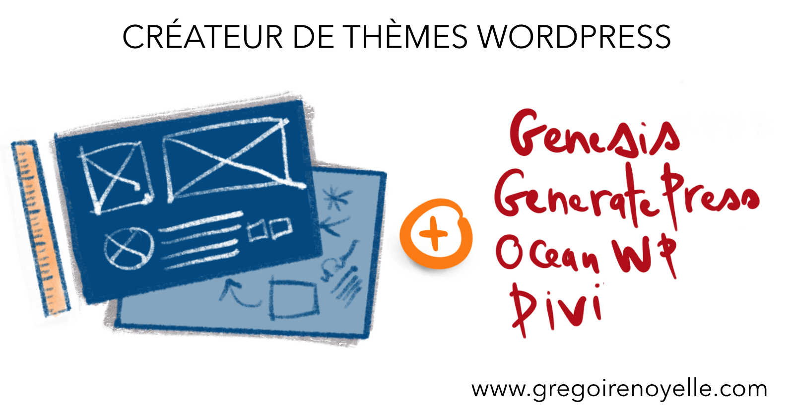 Visuel: Devenir créateur de thèmes WordPress en 2019