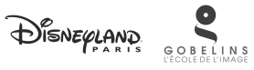 Logo Disneyland et Gobelins